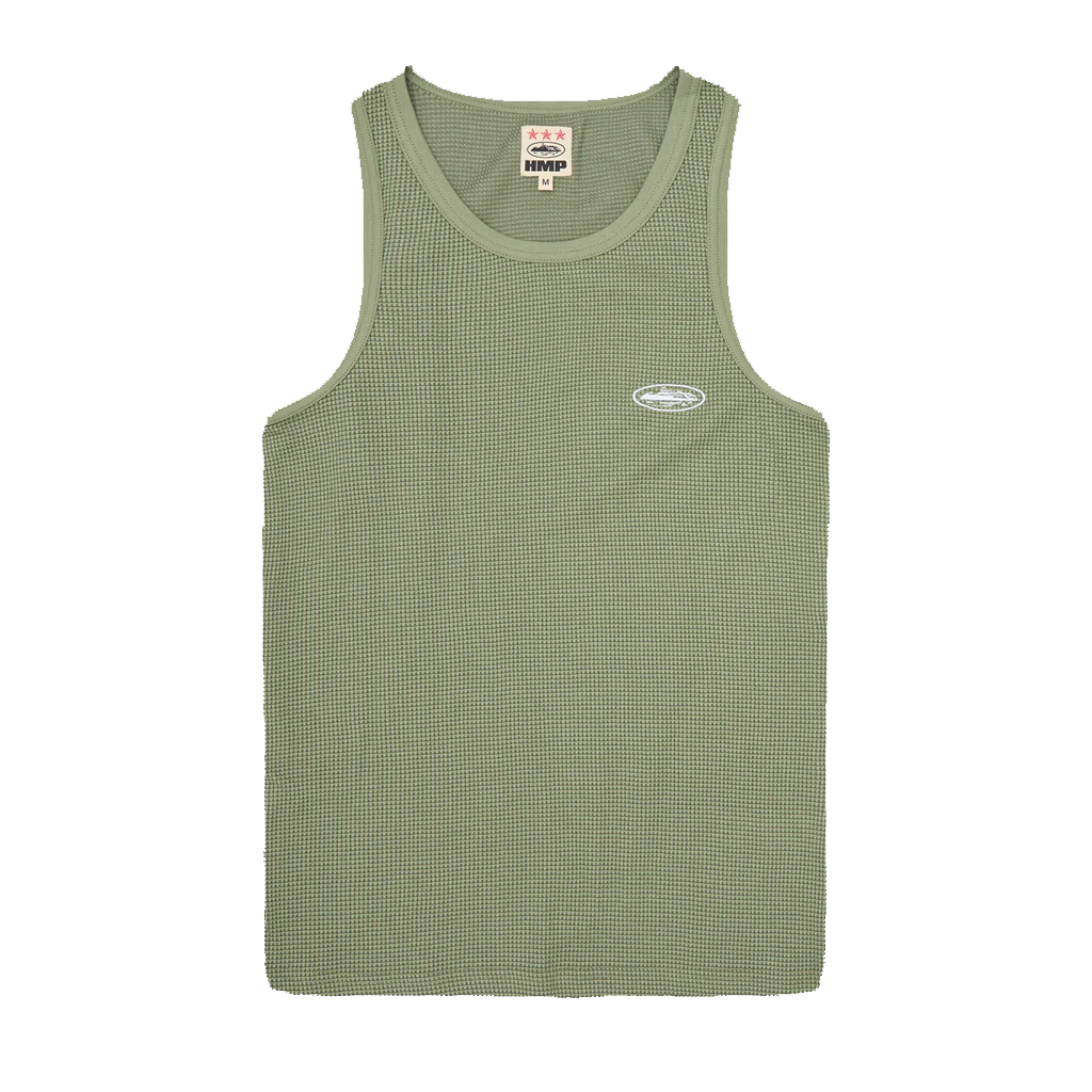 Corteiz HMP Classic Tank Top Olive