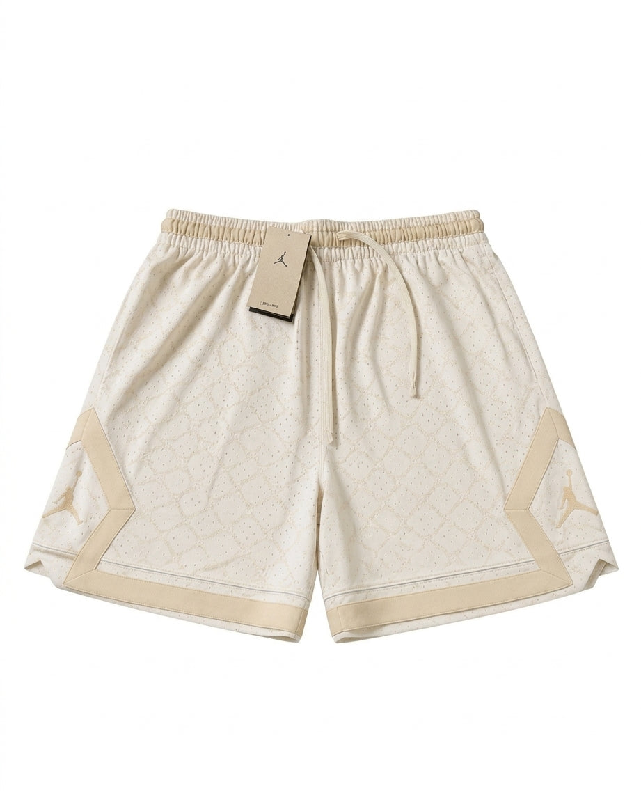 Jordan Beige Dri-FIT Printed Diamond Shorts