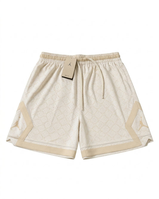 Jordan Beige Dri-FIT Printed Diamond Shorts
