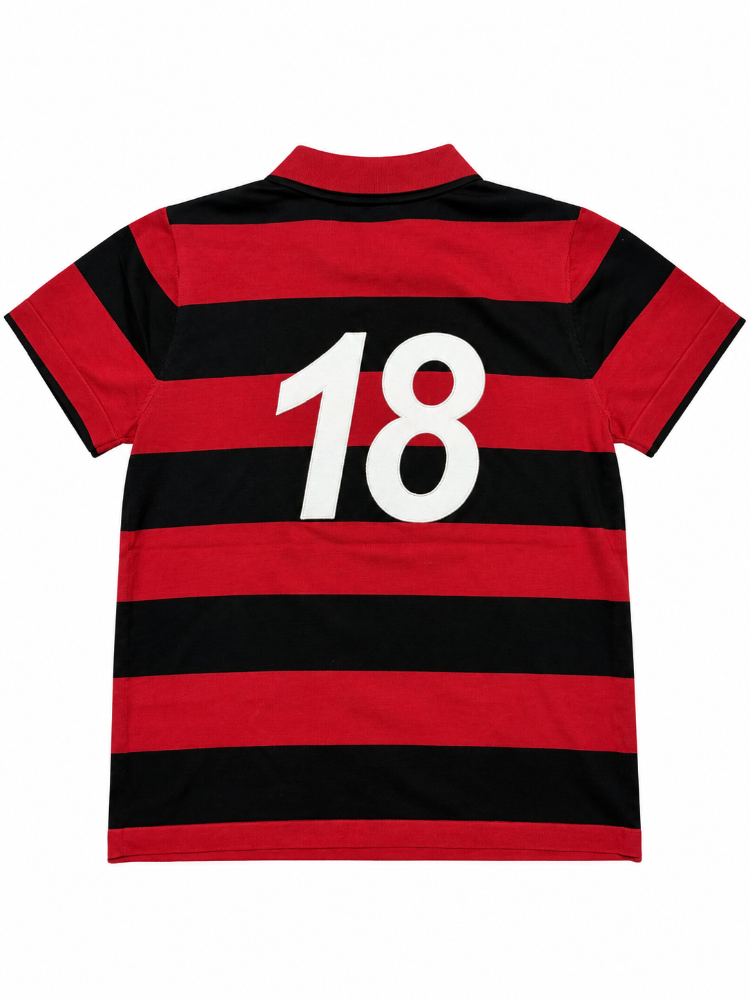 Corteiz Striped Knit Jersey Rojo