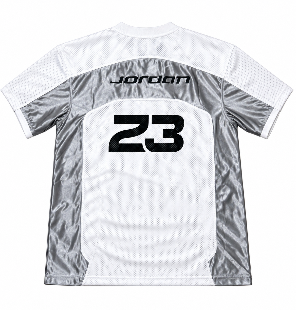Jersey Jordan 23 Blanco/Gris