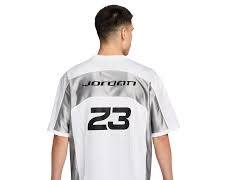Jersey Jordan 23 Blanco/Gris