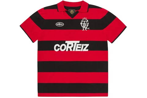 Corteiz Striped Knit Jersey Rojo